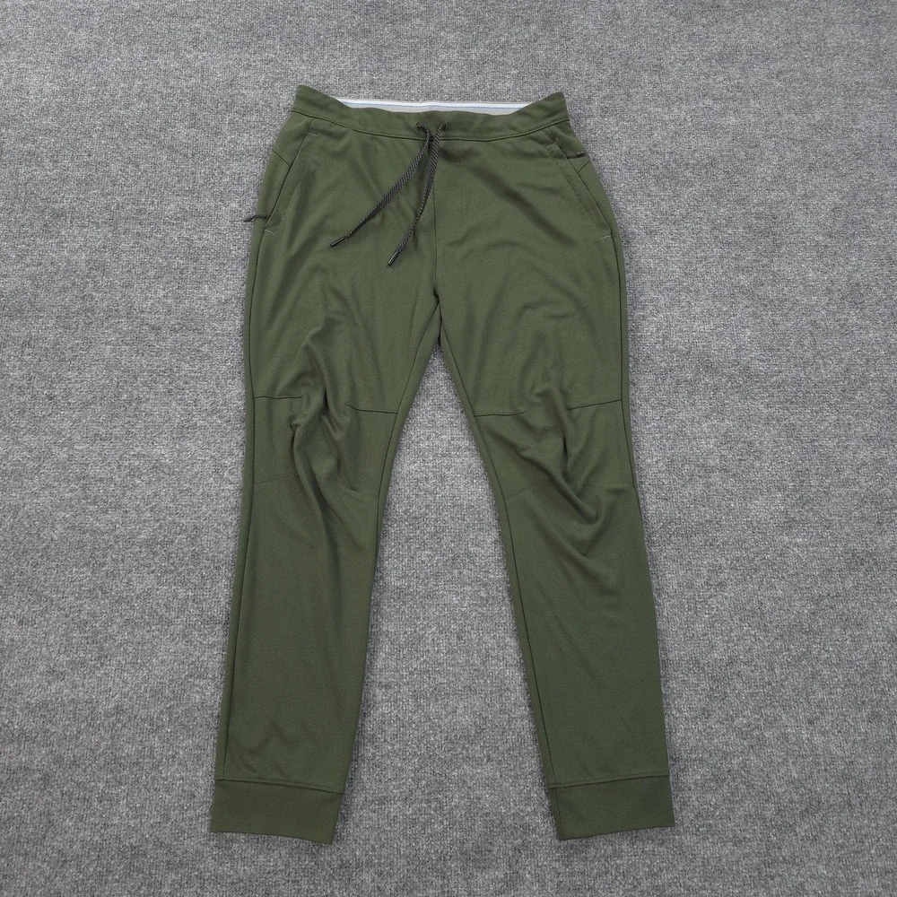 Mack Weldon‎ Pants Mens Medium Green Ace Sweatpant Jogger Stretch Run Gym Train